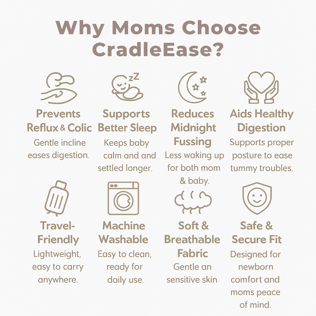CradleEase – Newborn Feeding Essential