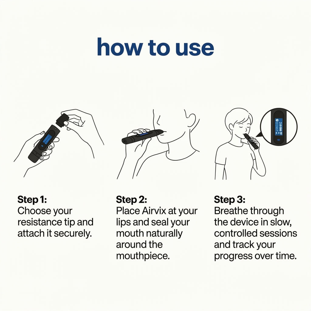 Airvix – Breathing Training Device