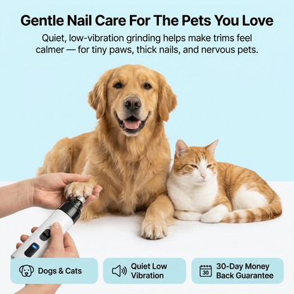 PawWhisper – Quiet Pet Nail Grinder
