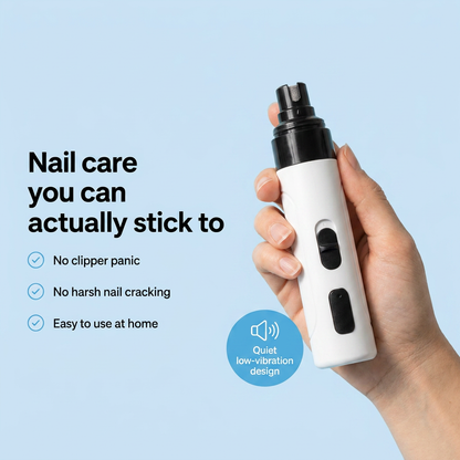 PawWhisper – Quiet Pet Nail Grinder