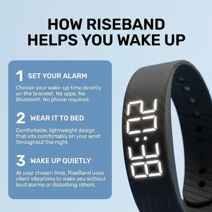 RiseBand – Silent Wake-Up Bracelet